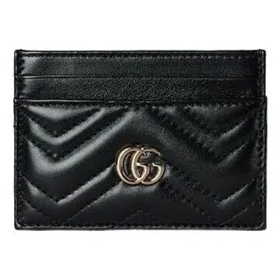 Gucci (wmns)  26 Gg Marmont Card Holder Wallet 'black'