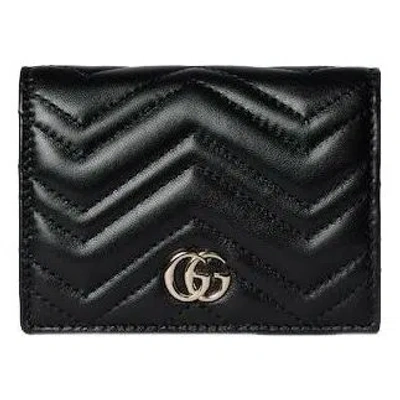 Gucci (wmns)  26 Gg Marmont Short Wallet 'black'