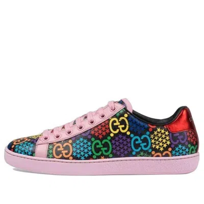 Gucci (wmns)  Ace Gg Supreme Low 'psychedelic - Pink' In Multi