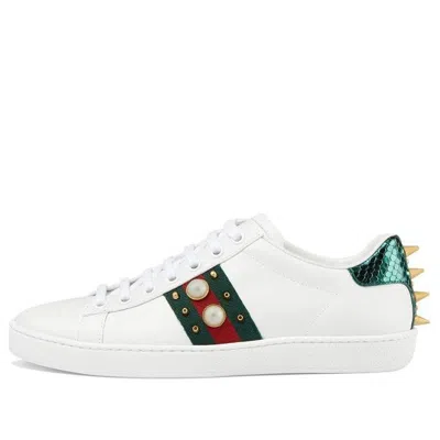 Gucci (wmns)  Ace Studded 'white'