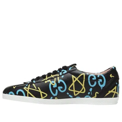 Gucci (wmns)  Apollo Star Leather Gg Logo 'black' In Multi
