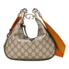Gucci (wmns)  Attache Small Shoulder Bag 'beige Yellow' In Neutral