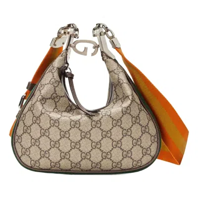 Gucci (wmns)  Attache Small Shoulder Bag 'beige Yellow' In Neutral