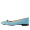 Gucci (wmns)  Ballet Flat With Double G Leather 'sweet Blue'
