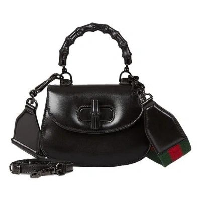 Gucci (wmns)  Bamboo 1947 Mini Top Handle Bag 'black'