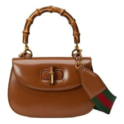 Gucci (wmns)  Bamboo 1947 Small Top Handle Bag 'brown'