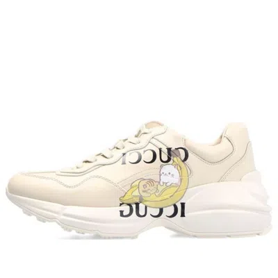 Gucci (wmns)  Bananya X Rhyton 'white Yellow'