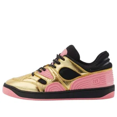 Gucci (wmns)  Basket 'gold Black Pink'