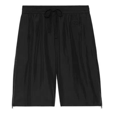 Gucci (wmns)  Black Silk Pong Shorts 'black'