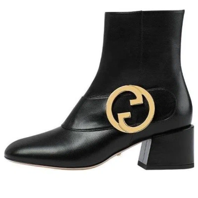 Gucci (wmns)  Blondie Ankle Boot 'black Leather'