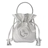 Gucci (wmns)  Blondie Mini Bucket Bag 'silver Leather'