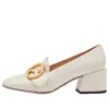 Gucci (wmns)  Blondie Pump 'white Leather'