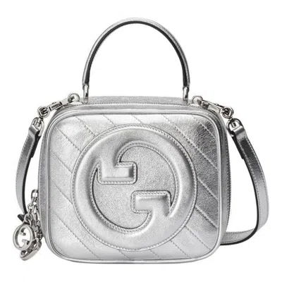 Gucci (wmns)  Blondie Top Handle Bag 'silver'