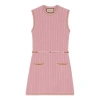 Gucci (wmns)  Boundless Overture Series Gg Sleeveless Dress Pink