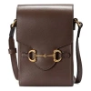 Gucci (wmns)  Button1955 Seriesclutch Single Shoulder Bag Mini Brown