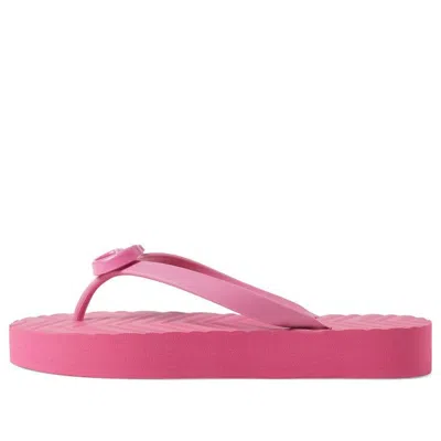 Gucci (wmns)  Chevron Thong Sandal 'pink'