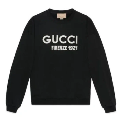 Gucci (wmns)  Cotton Sweatshirt With Embroidery 'black'