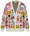 Gucci (wmns)  Cotton Wool Jacquard Cardigan 'multicolor'
