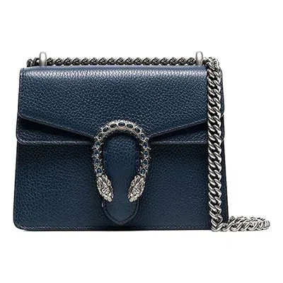 Gucci (wmns)  Dionysus Chain Crossbody Bag 'blue'