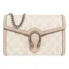 Gucci (wmns)  Dionysus Gg Mini Chain Wallet 'beige' In Neutral