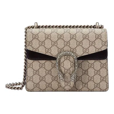 Gucci (wmns)  Dionysus Gg Supreme Mini Bag 'beige Ebony' In Multi
