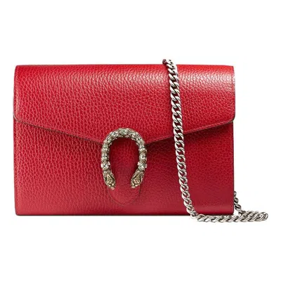 Gucci (wmns)  Dionysus Mini-sized Single-shoulder Bag Red