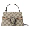 Gucci Women Beige Dionysus Mini Top Handle Bag
