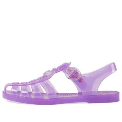 Gucci (wmns)  Embossed Flat Sandals 'purple'