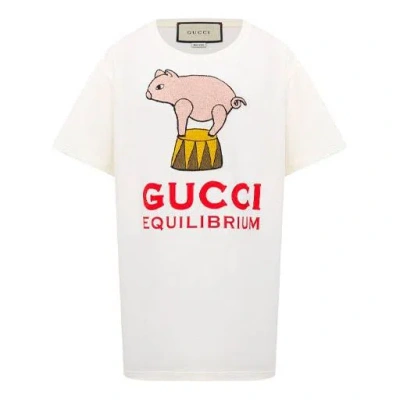 Gucci (wmns)  Equilibrium Piggy Printing Female White
