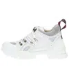Gucci Flashtrek Leather & Mesh Sneaker (authentic Pre-loved)