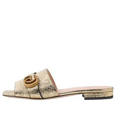 Gucci (wmns)  G Series Shoe In Gold