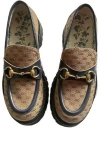 Gucci (wmns)  Gg Horsebit Loafers 'beige Brown' In Neutral