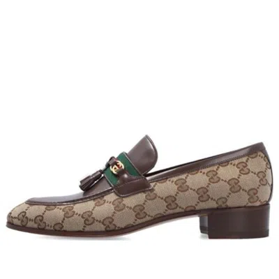 Gucci (wmns)  Gg Loafer With Tassel 'brown'