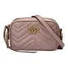 Gucci (wmns)  Gg Marmont Matelasse Mini Bag 'rose Antic' In Pink