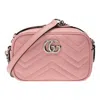 Gucci (wmns)  Gg Marmont Matelasse Mini Bag 'wild Rose' In Pink