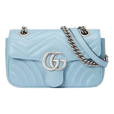 Gucci (wmns)  Gg Marmont Mini Bag 'pastel Blue'