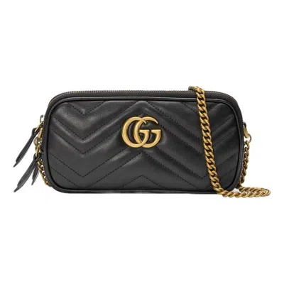 Gucci (wmns)  Gg Marmont Shoulder Bag Mini Black