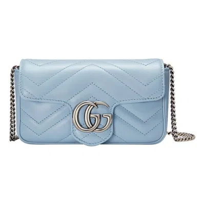 Gucci (wmns)  Gg Marmont Super Mini Bag 'pastel Blue'