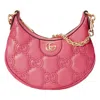 Gucci "gg Matelassé" Mini Bag In Pink