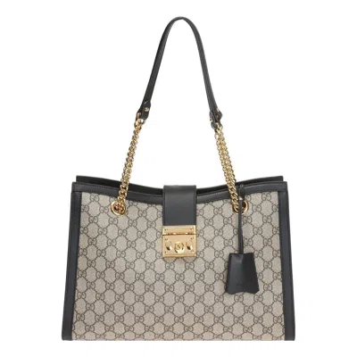 Gucci (wmns)  Gg Padlock Series Single-shoulder Bag Middle Size 'creamy Brown'