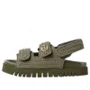 Gucci Women's Sandal With Double G In Multi