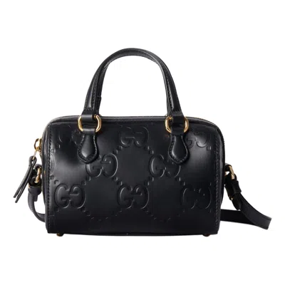 Gucci (wmns)  Gg Super Mini Top Handle Bag 'black'