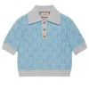Gucci (wmns)  Gg Wool Jacquard Polo 'light Blue'