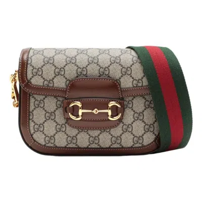 Gucci (wmns)  Horsebit 1955 Retro Shoulder Messenger Bag 'ebony Brown'