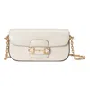 Gucci (wmns)  Horsebit 1955 Small Shoulder Bag 'white'