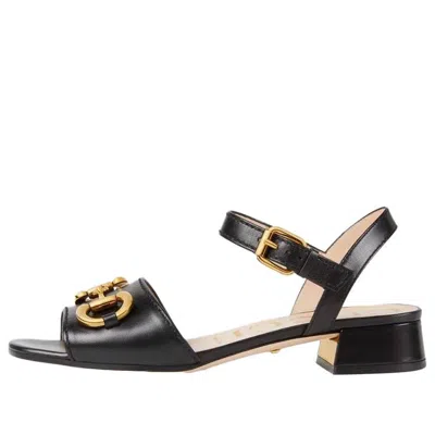 Gucci (wmns)  Horsebit Black Sandals