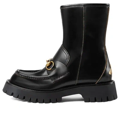 Gucci (wmns)  Horsebit-embellished Ankle Boots 'black'