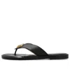 Gucci (wmns)  Interlocking G Thong Sandal 'black Leather'