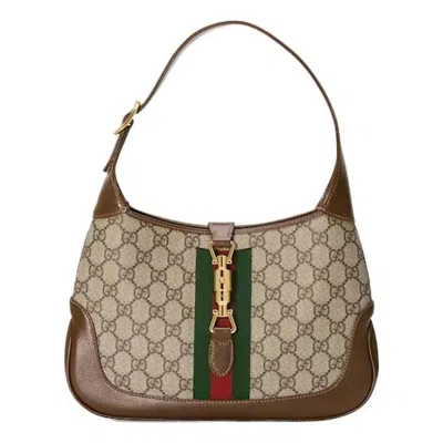 Gucci (wmns)  Jackie 1961 Seriessingle Shoulder Bag Small 'red Green Stripes Tape'