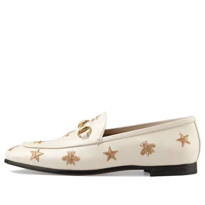 Gucci (wmns)  Jordaan Embroidered Leather White